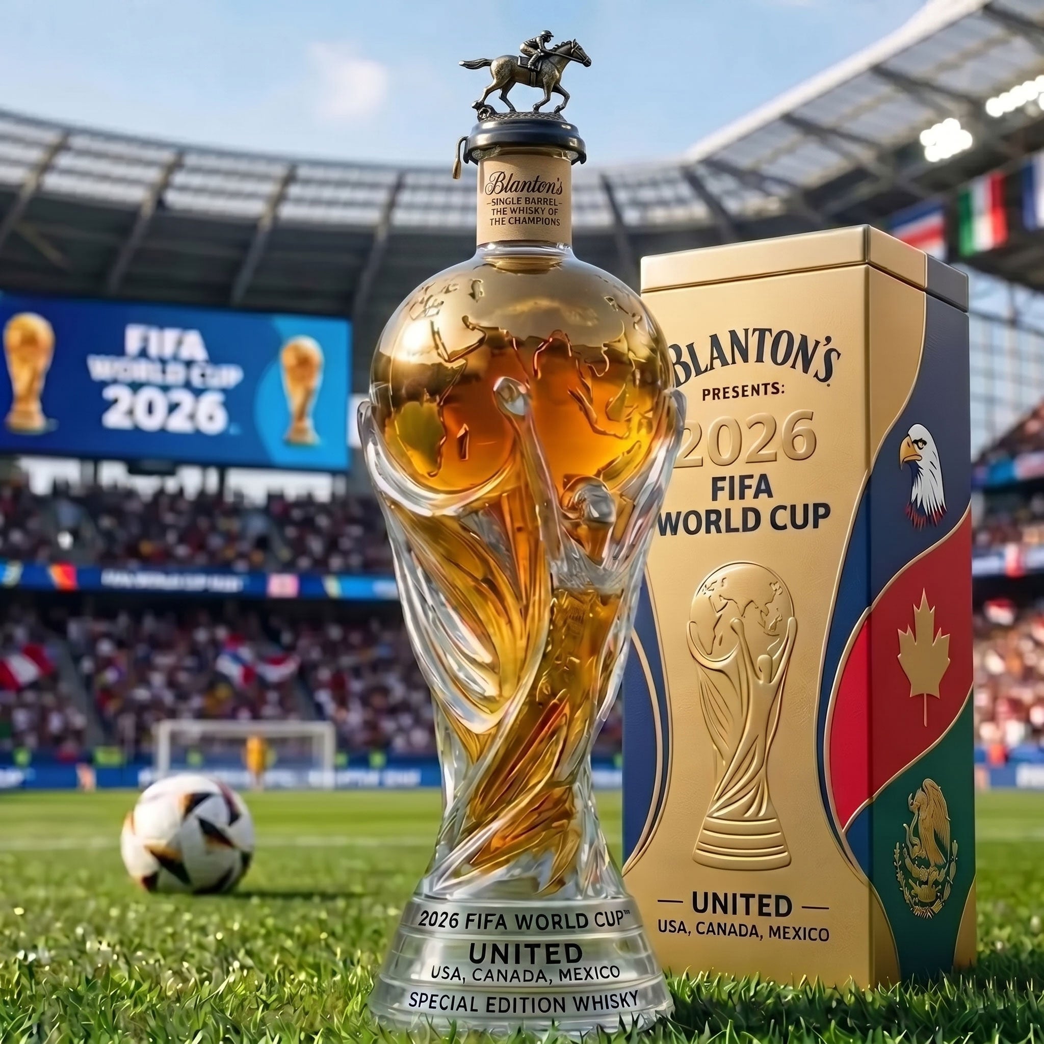 2026 FIFA World Cup Special Edition Whisky Bottle💋