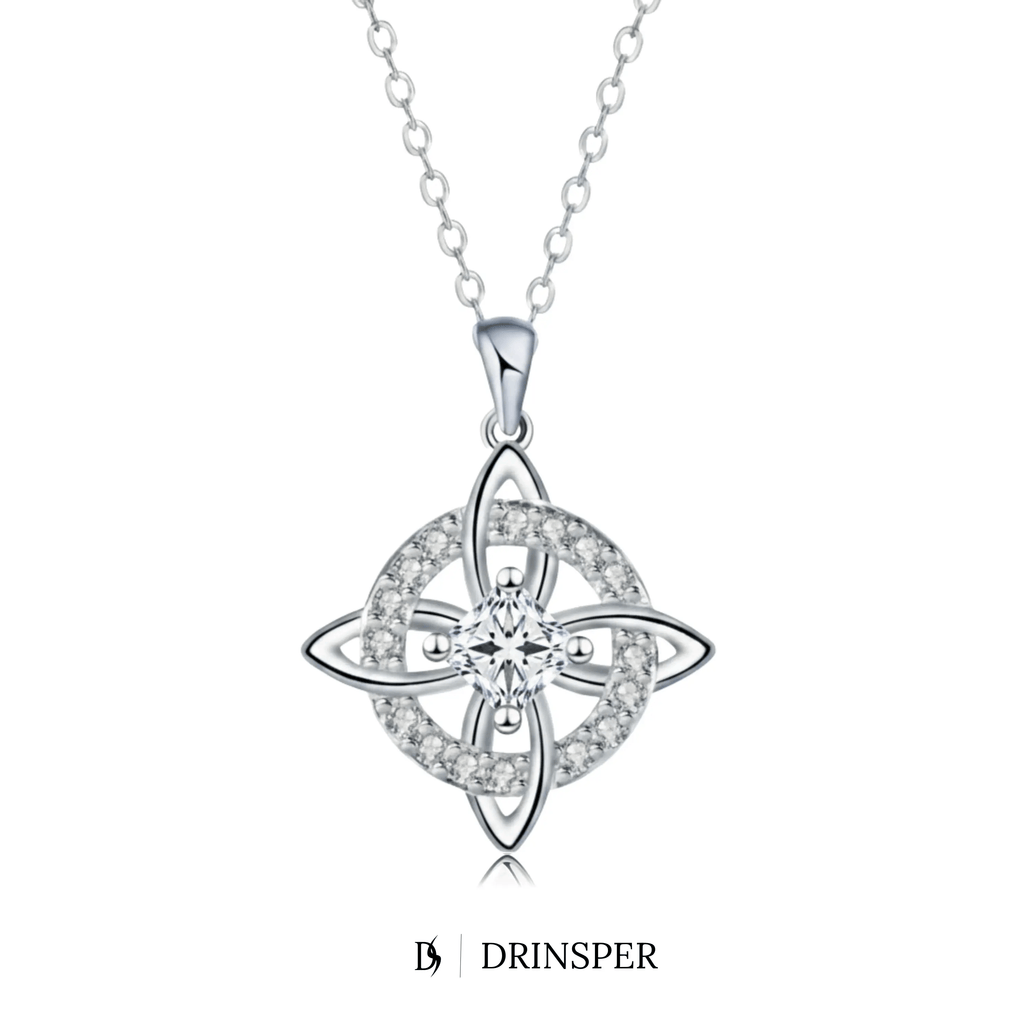 Mystical Birthstone Witches Knot Necklace – Natural Crystal🔮💞Protect Your Loved Ones💋