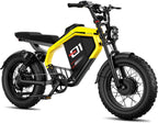 Electric Bike for Adults/Teen,2000W/3000W Peak Dual Motor,37.5/32 MPH, 48V/52V, 20AH-40AH Dual Battery Ebike,80/160 Miles 20" Fat Tire Electric Dirt bike,Electric Moped Ebike for Adults💋
