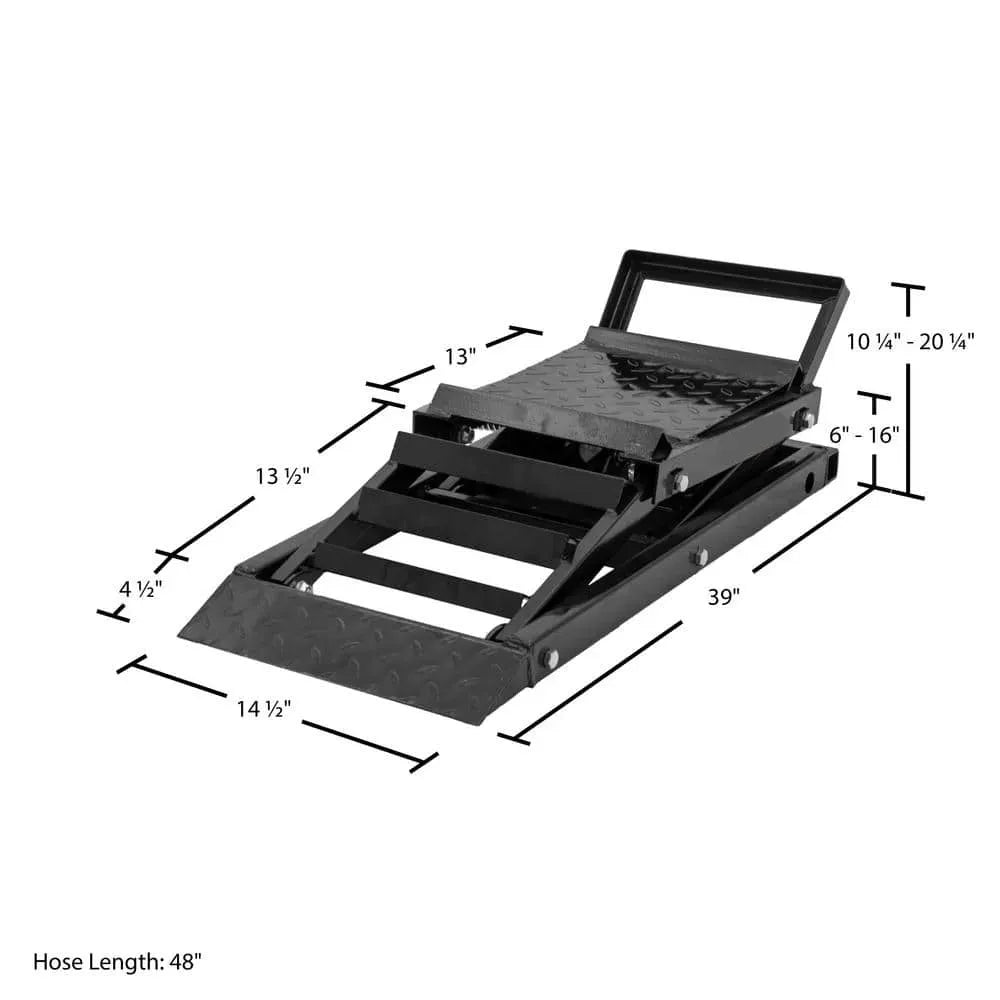 Capacity Hydraulic Underbody Access Car Lift with Ramp💋