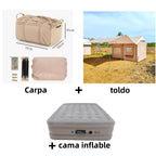 🎉⚡Hot Sale⚡Waterproof Light Weight Oxford Cloth Automatic Inflatable Tent With Camping Equipment💋