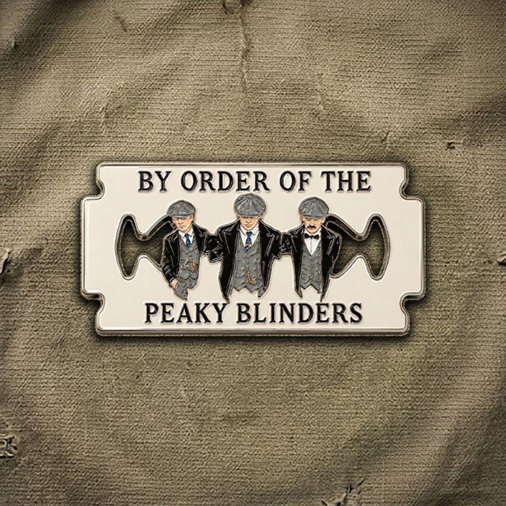 Peaky Blinders Razor Blade Button Pin💋