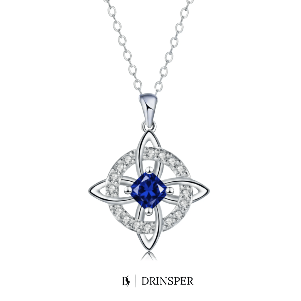 Mystical Birthstone Witches Knot Necklace – Natural Crystal🔮💞Protect Your Loved Ones💋