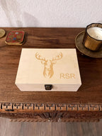 ⏰hours Sale: Save 49%-✨100% Handcrafted Solid Wood Hunting Memory Box (Basic)💋