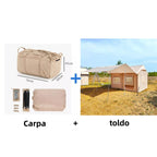 🎉⚡Hot Sale⚡Waterproof Light Weight Oxford Cloth Automatic Inflatable Tent With Camping Equipment💋